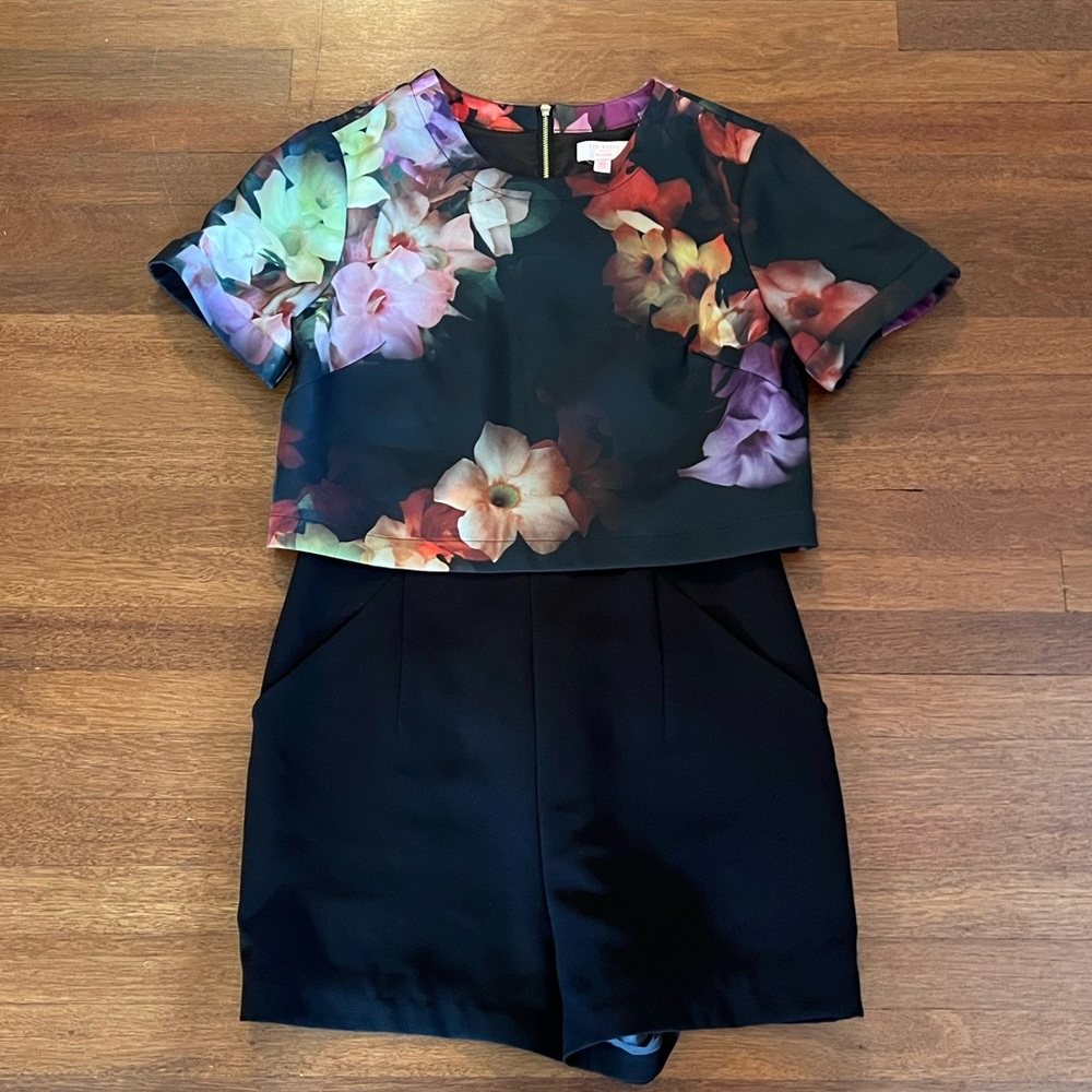 Ted Baker floral romper